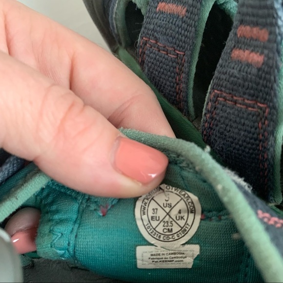 Keen Kids Shoes - Blue and Green - Picture 5 of 6